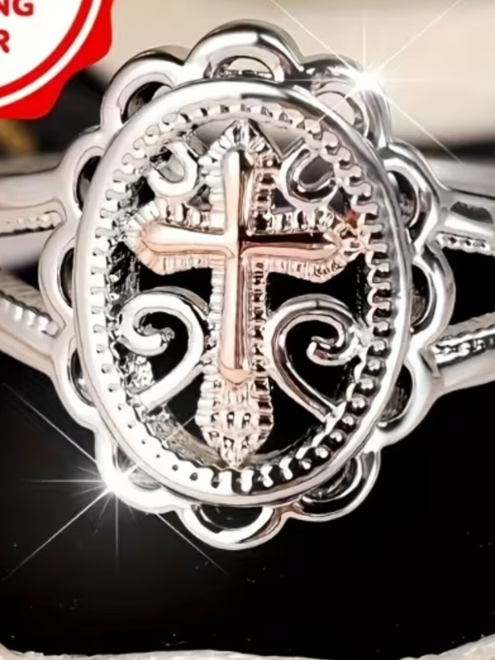 Cross Ring - New
